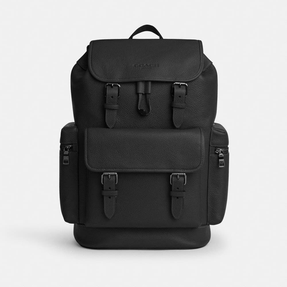Coach Sprint Backpack Matte Black Black