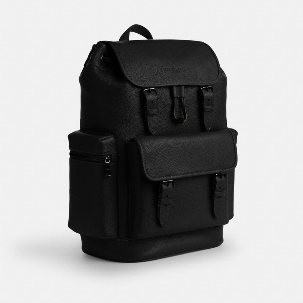 Coach Sprint Backpack Matte Black Black