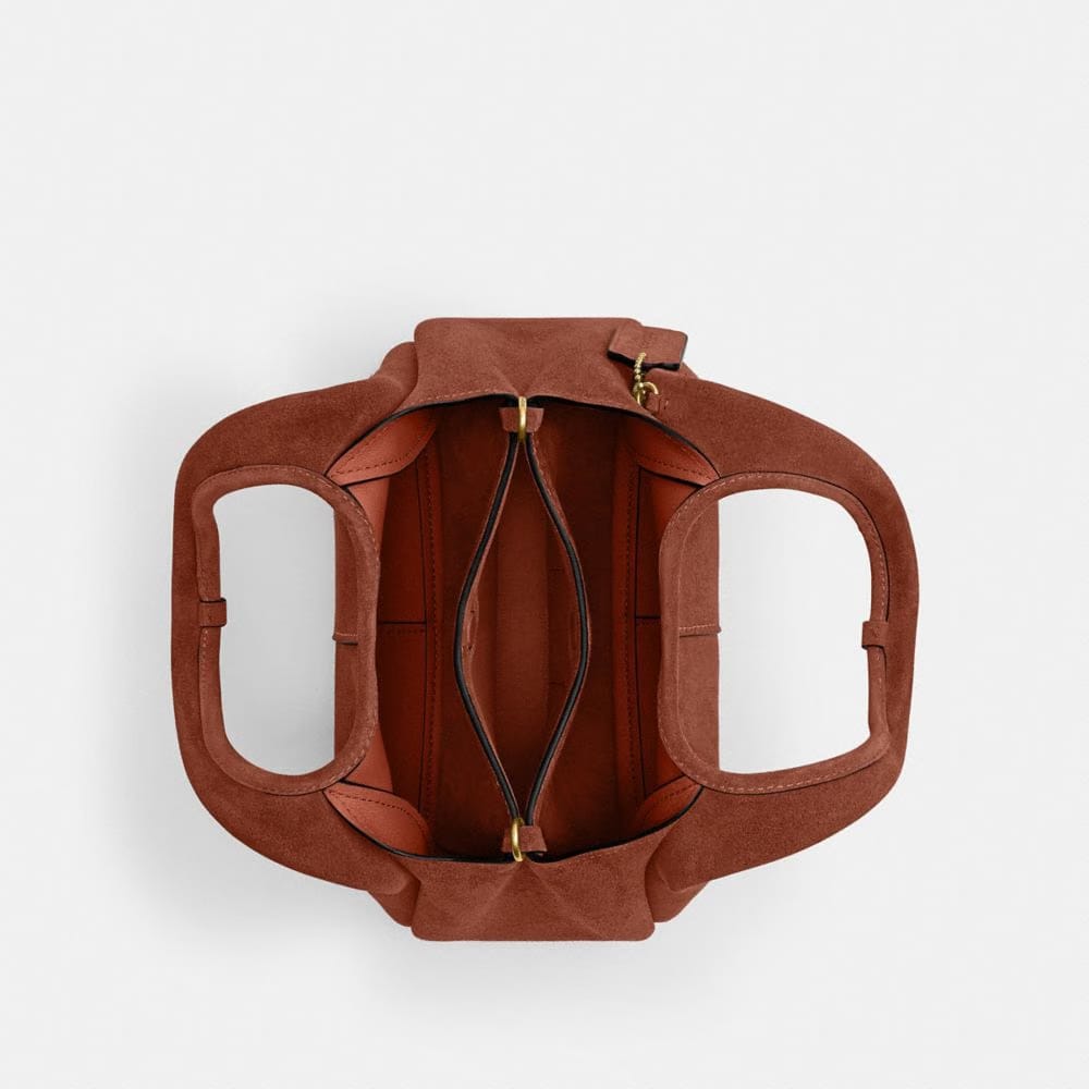 Coach Lana Shoulder Bag 23 Brass Clay