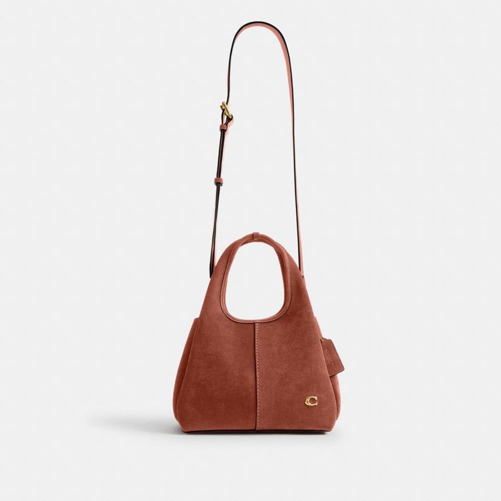 Coach Lana Shoulder Bag 23 Brass Clay