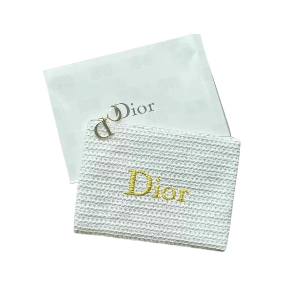 Christian Dior Clutch/Pouch White