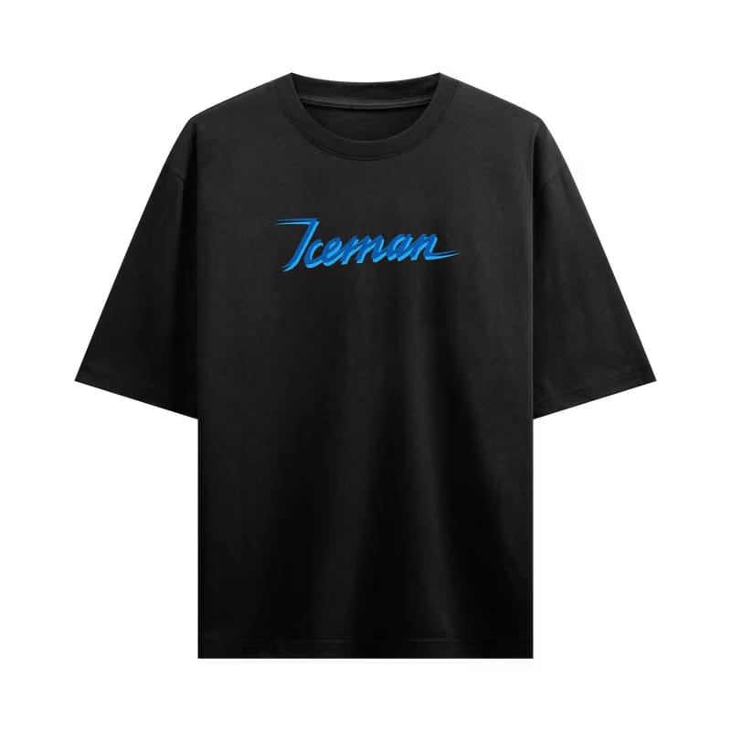 Myugen Iceman Oversized T-Shirt Black