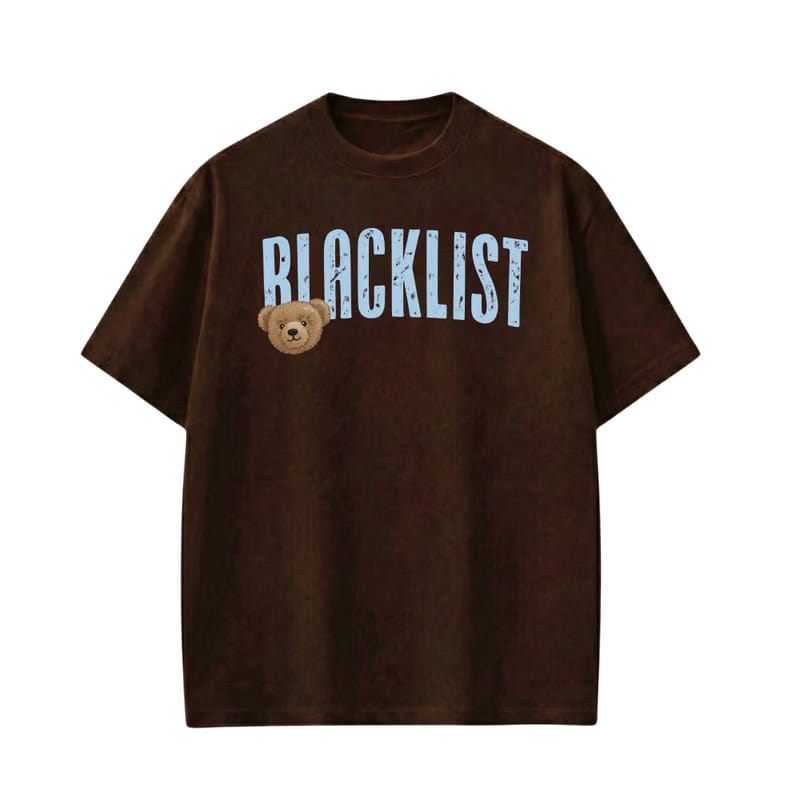 Blacklist Bear Blue T-Shirt