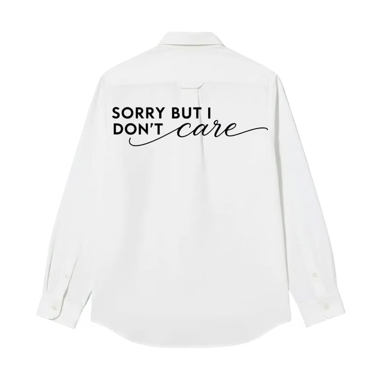Care Be Autyst White Shirt