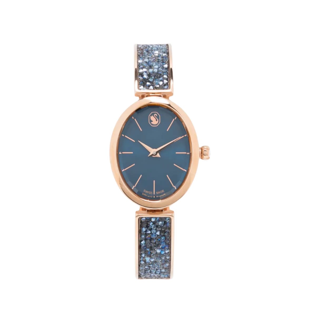 Crystal Rock oval watch