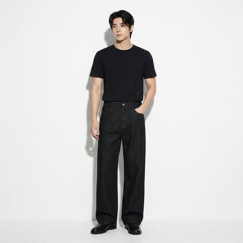Inferno Pair Be Autyst Black Contrast Denim