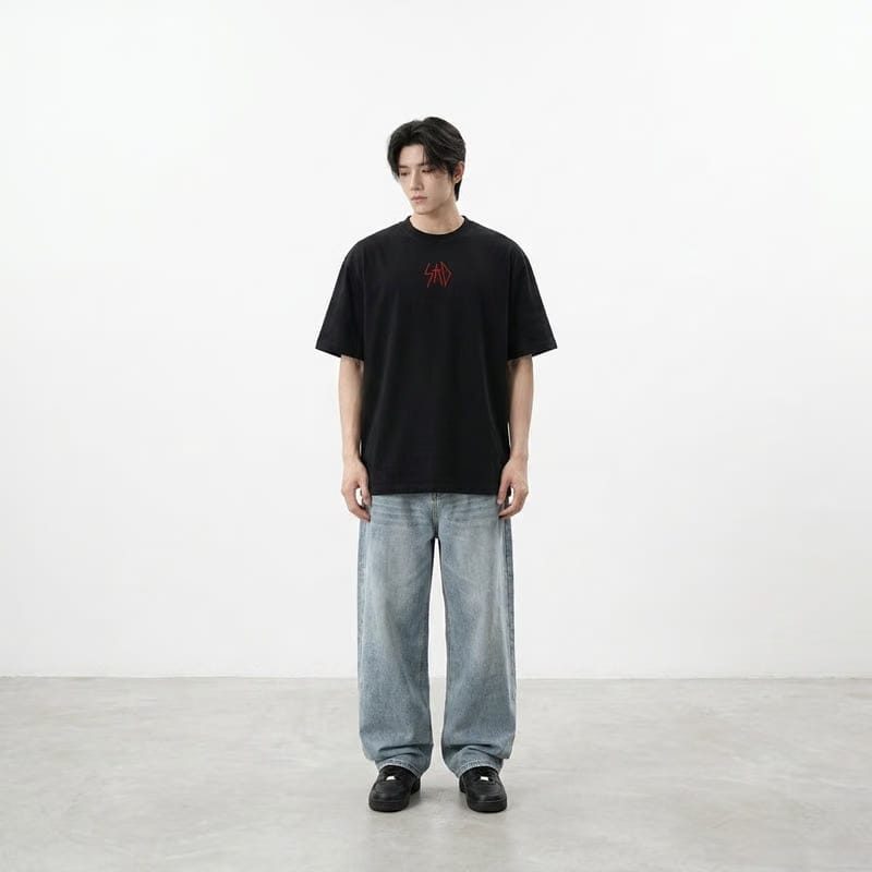Sad Be Autyst Black T-Shirt