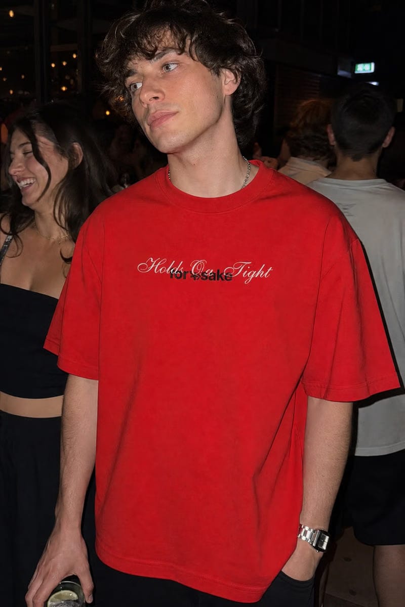 Forfksake Play Your Hand Red T-Shirt