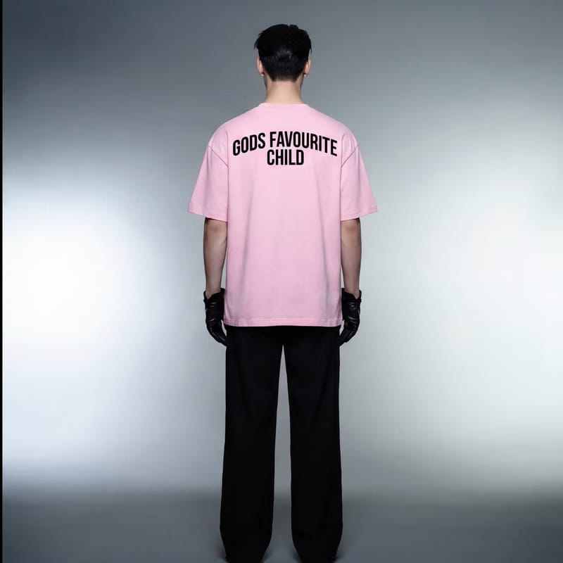 God's Favourite Child T-Shirt Pink