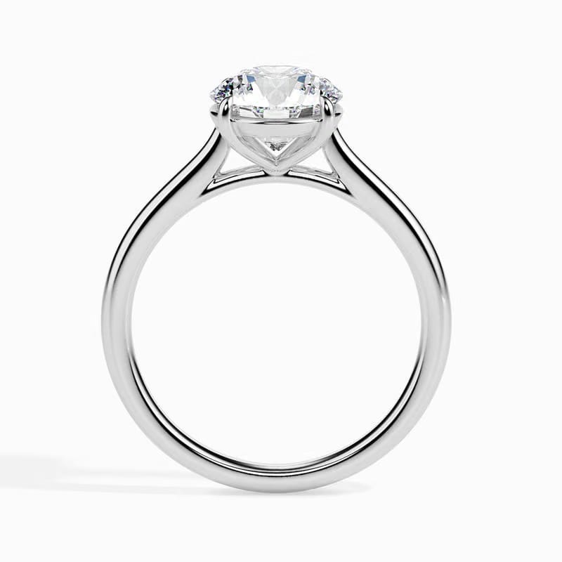 Lab-Grown Classic Solitaire Diamond Ring