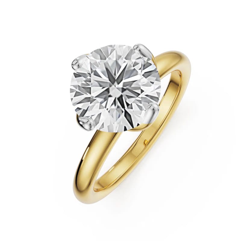 Twist Lab Grown Diamond Solitaire Ring