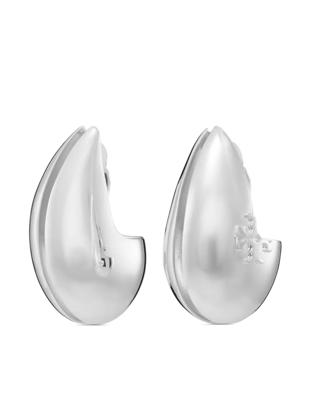 Wave clip-on earrings