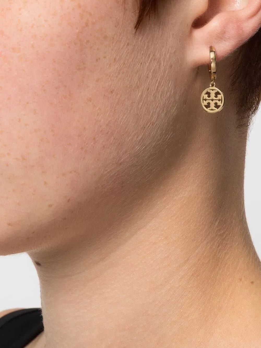 Double-T drop earrings