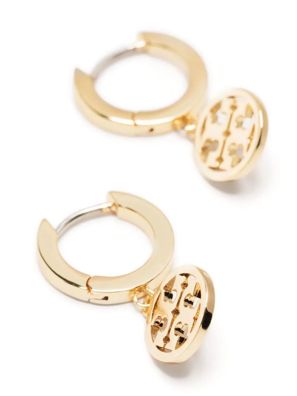 Double-T drop earrings