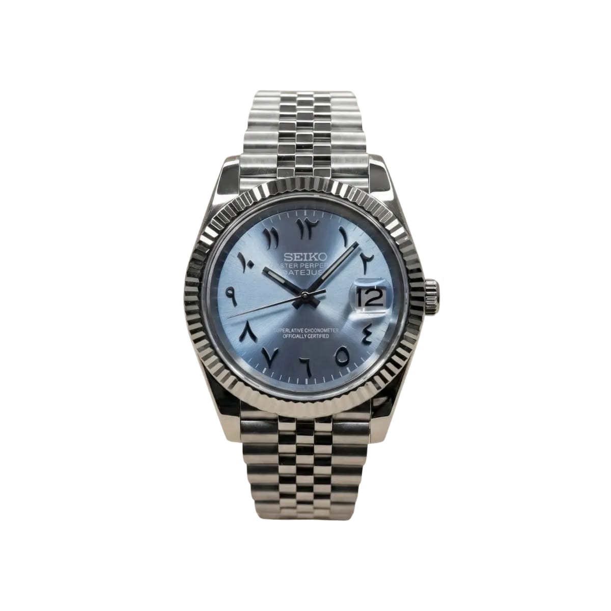 SEIKO Mod Datejust "Eastern Arabic" Edition – Special Dial with Arabic Numerals