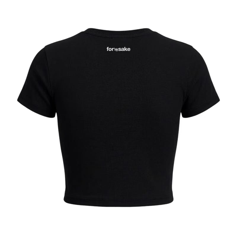 Forfksake Ghar Ki Expensive Aulaad Baby Tee Black