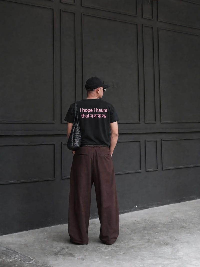 Forfksake Haunt You T-Shirt Black