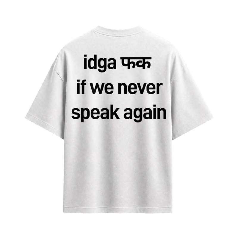 Forfksake Idgaf T-Shirt White