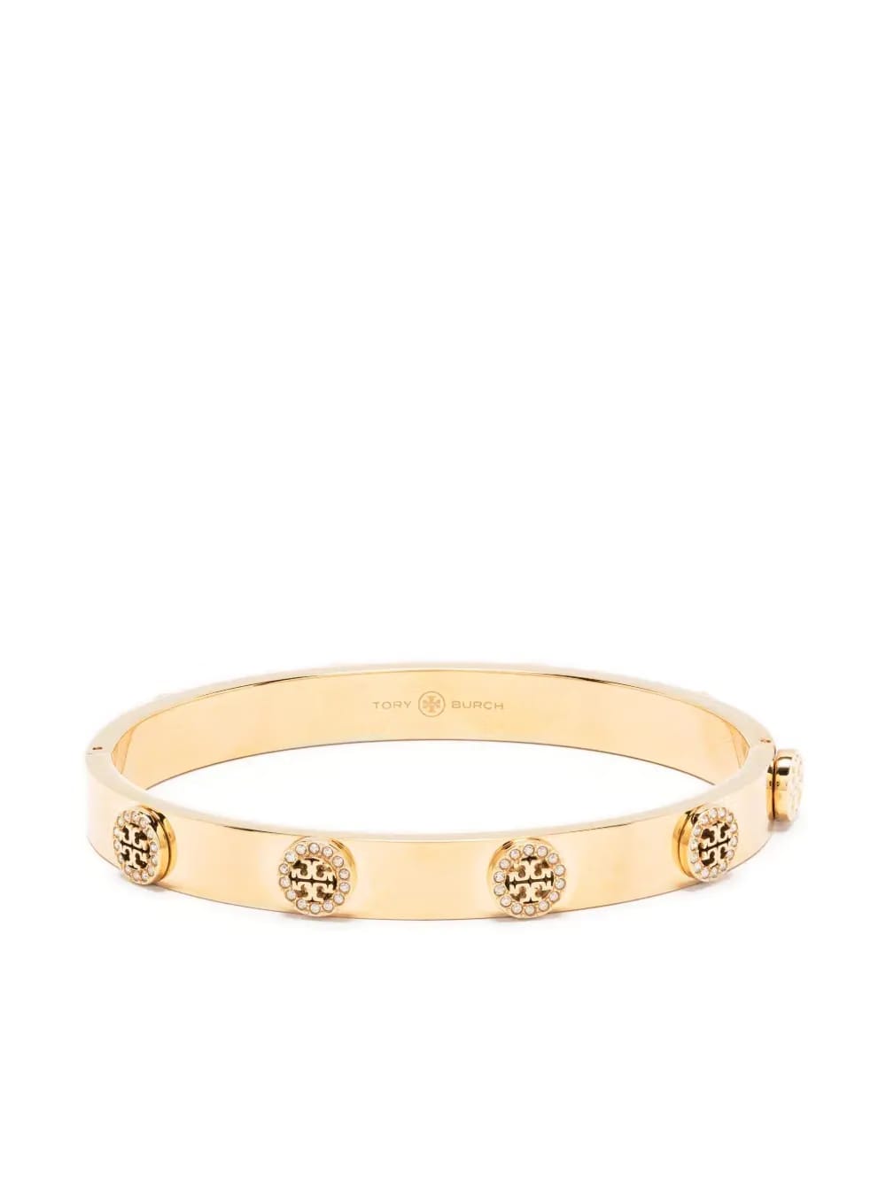 Miller stud pavé hinge bracelet