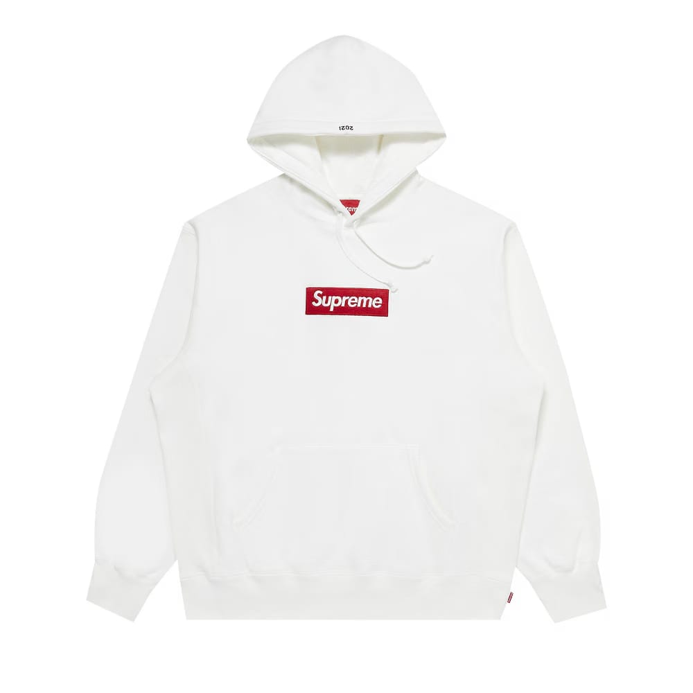 Supreme Box Logo Hoodie White