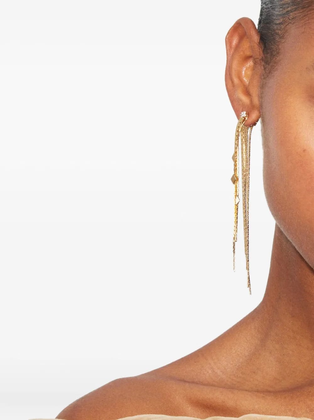 chain post-back earrings