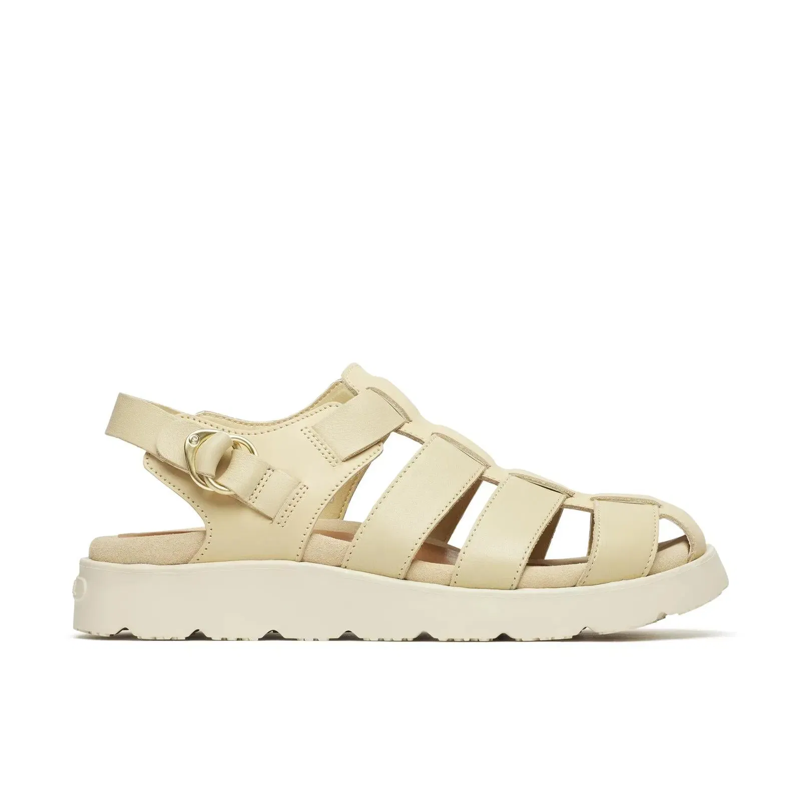 Merrell Women's Fleur Leather Fisherman Almond