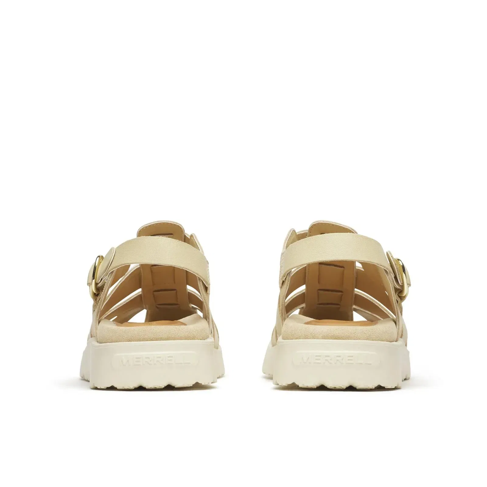 Merrell Women's Fleur Leather Fisherman Almond
