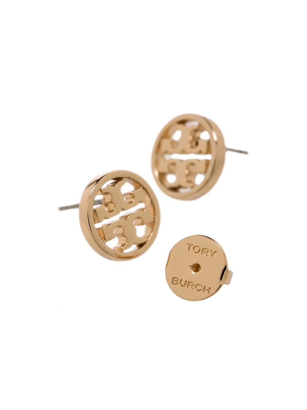 Miller round stud earrings