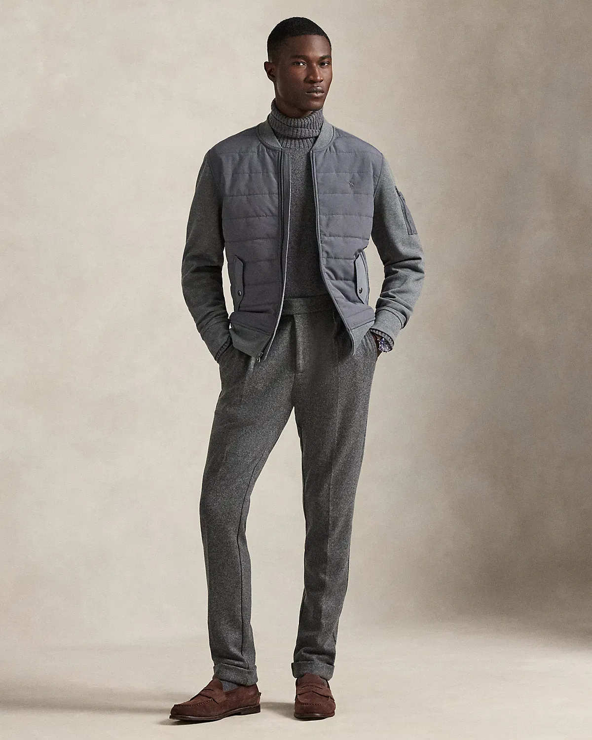 Ralph Lauren Hybrid Flight Jacket