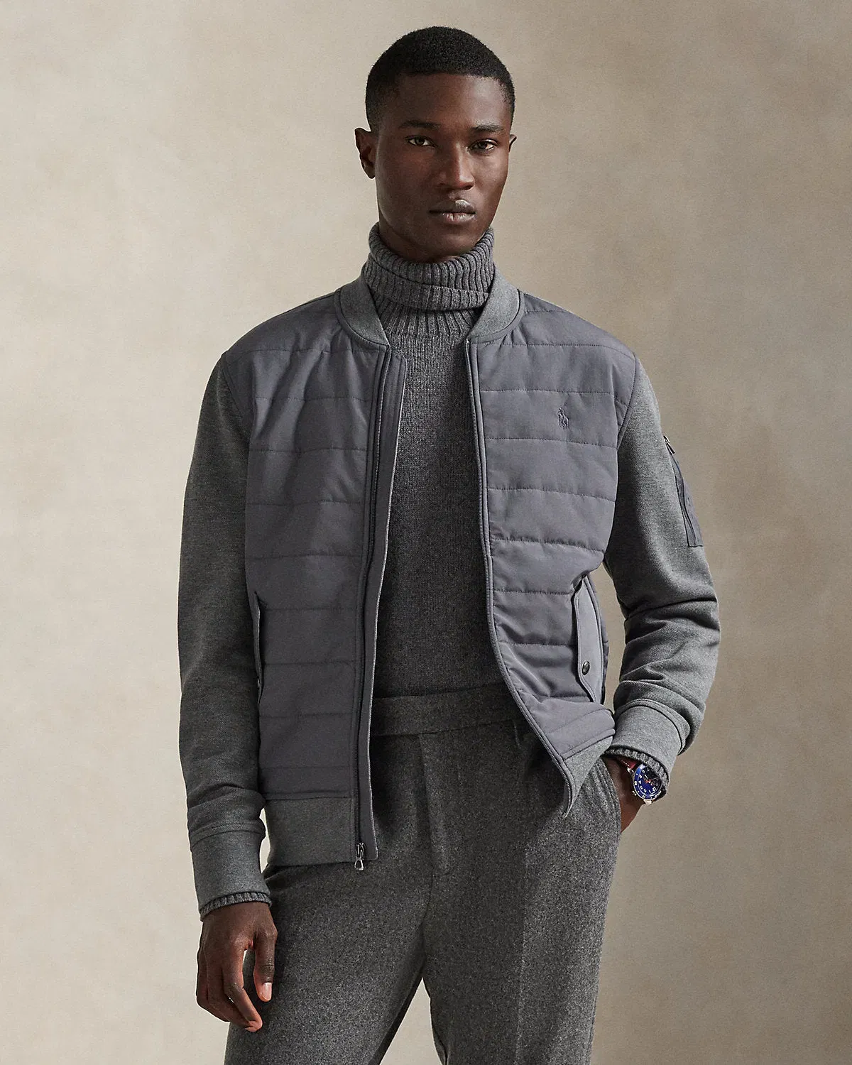 Ralph Lauren Hybrid Flight Jacket