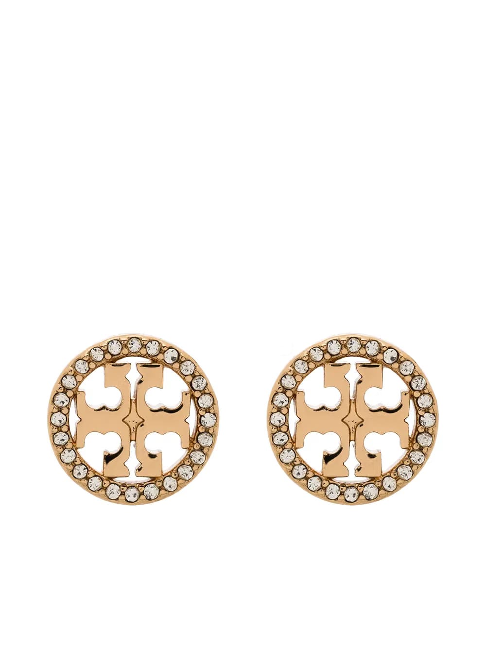 Miller pavé stud earrings