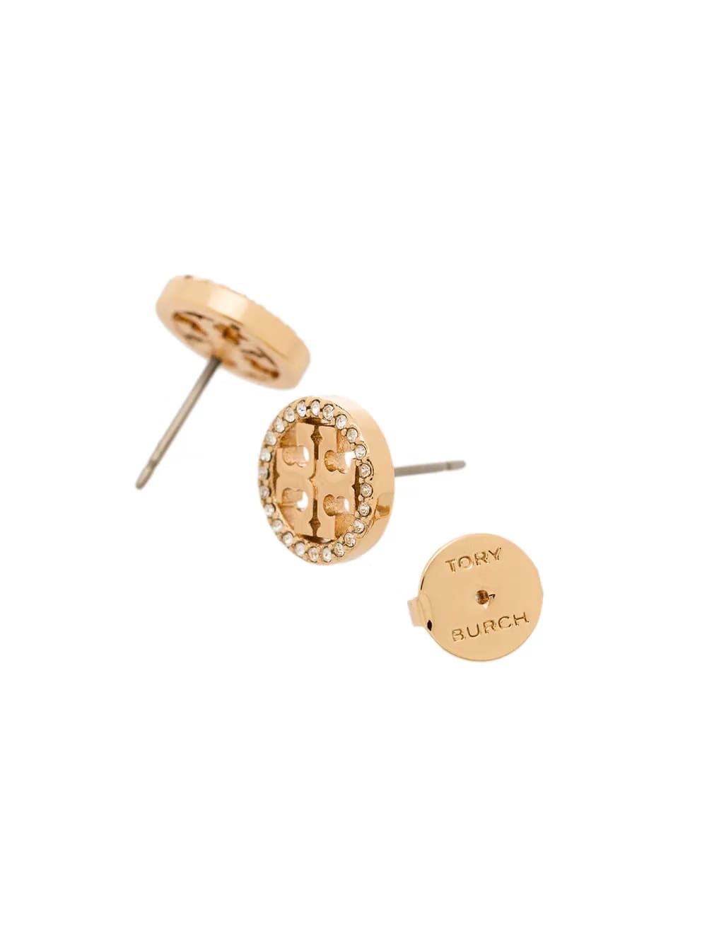 Miller pavé stud earrings