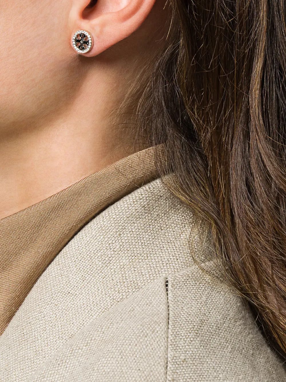 Miller crystal-embellished stud earrings