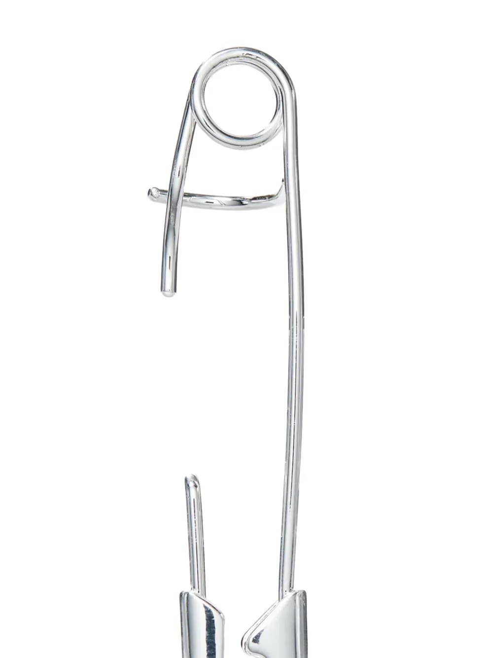 safety pin earrings