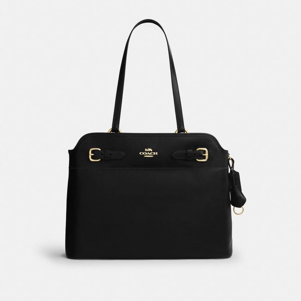 Coach Easton Tote Bag Gold Black