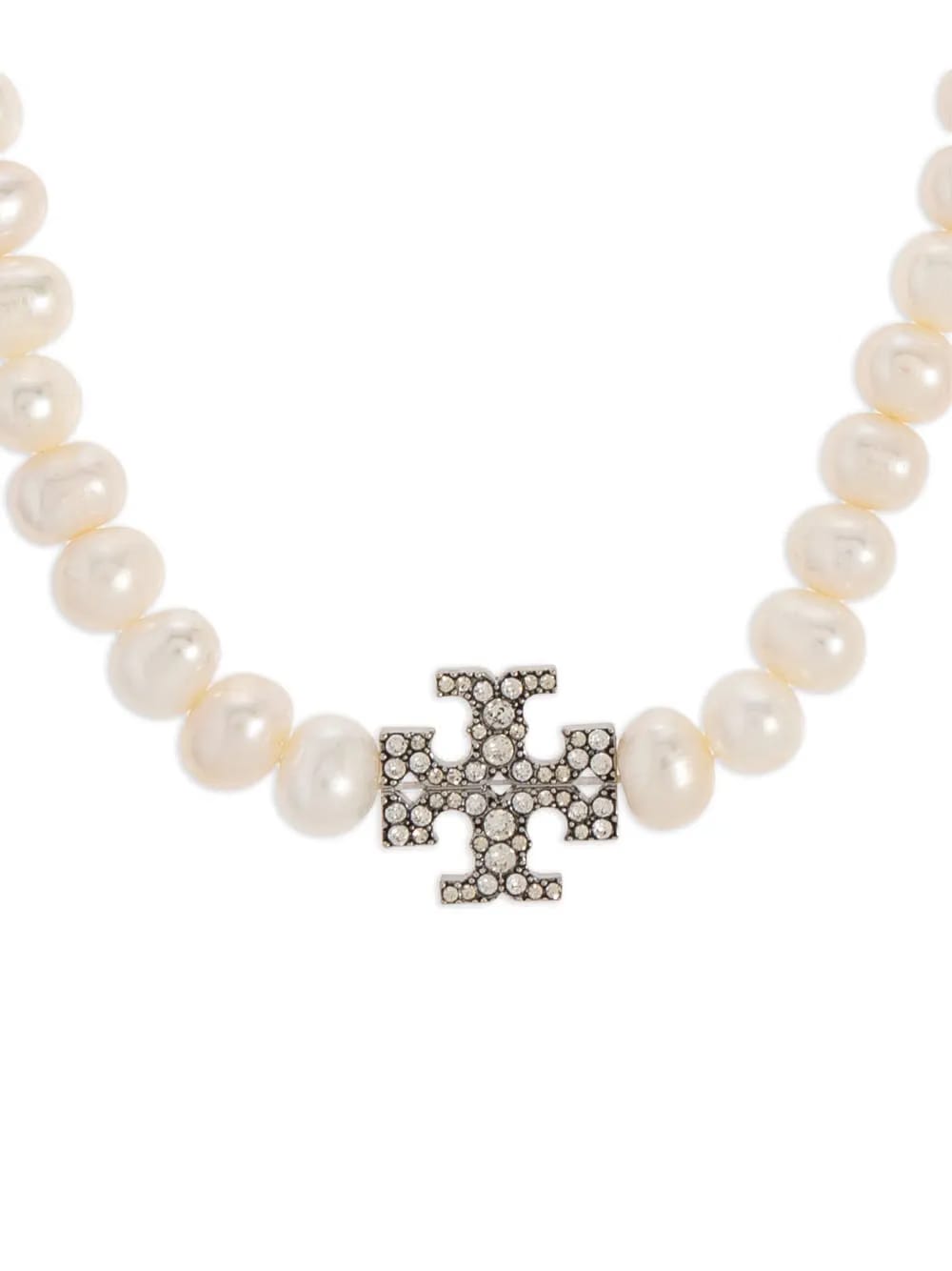 faux-pearl necklace