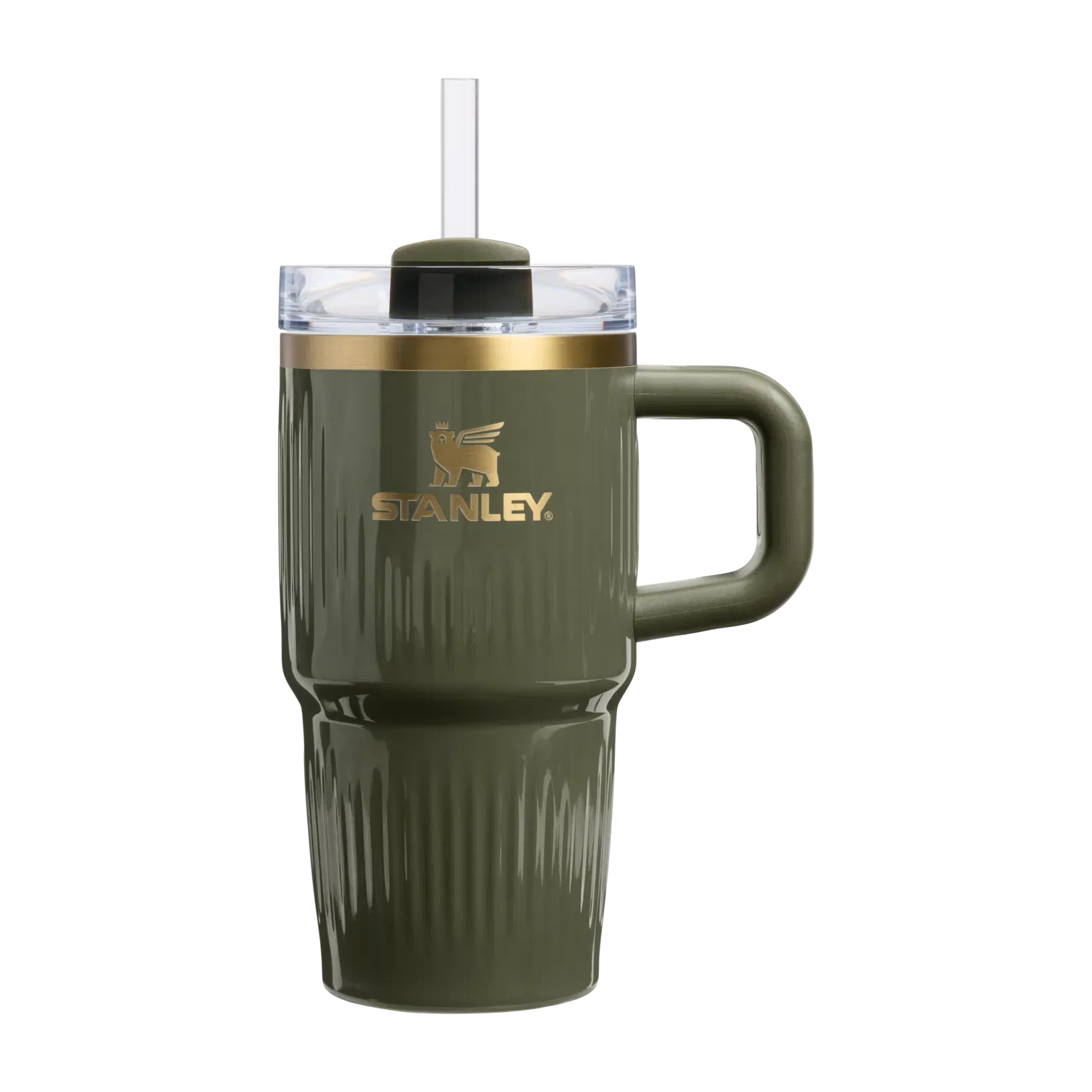 Stanley The Quencher H2.0 Fluted Tumbler with Handle | 20 OZ Cypress Gloss
