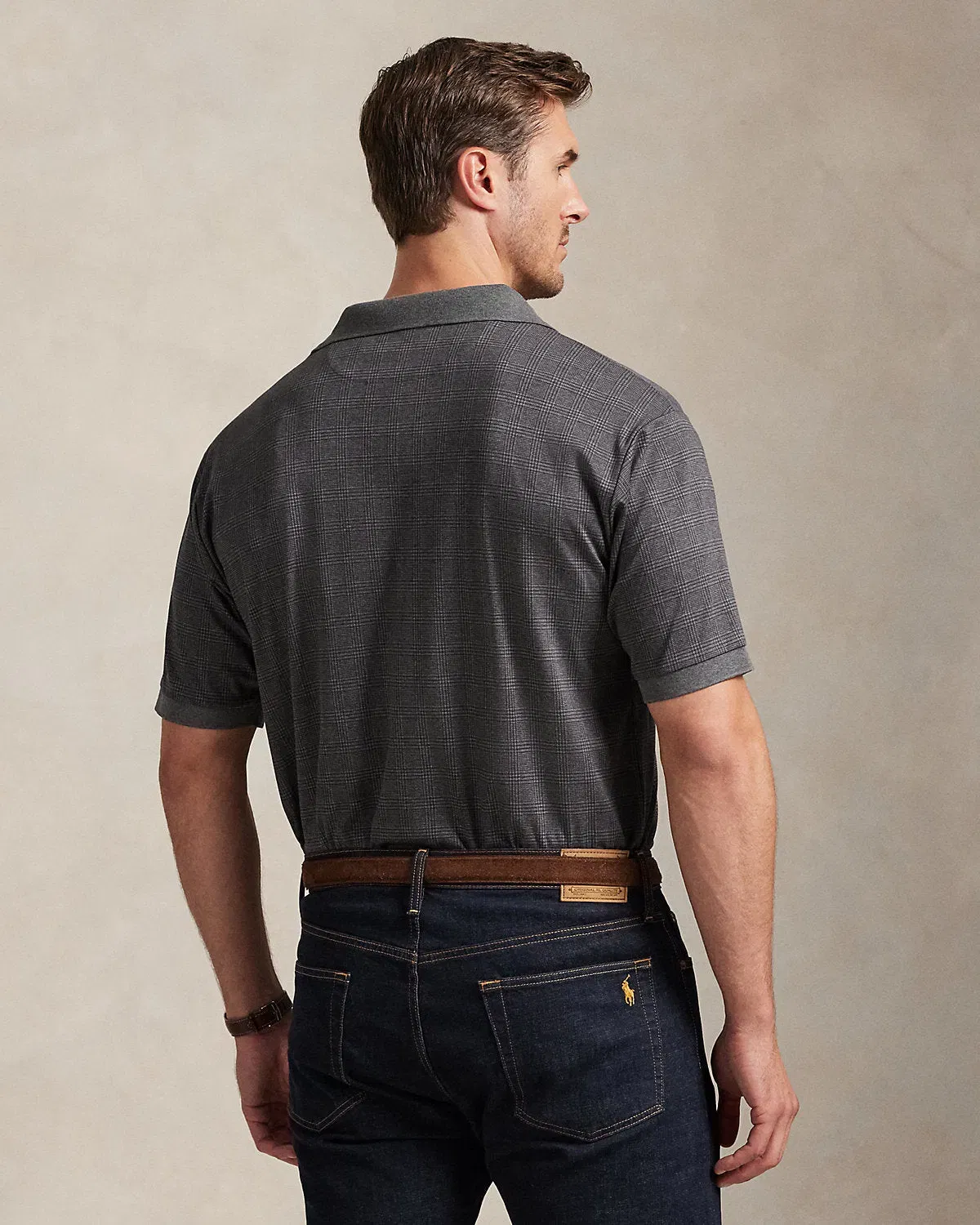 Ralph Lauren Glen Plaid Soft Cotton Polo Shirt