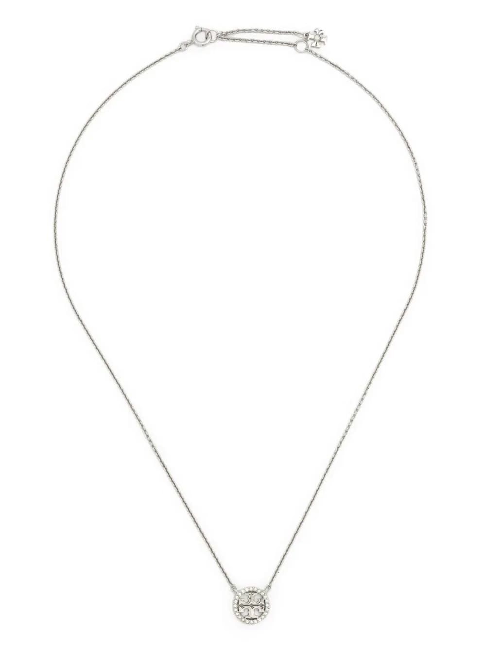 Miller logo-pendant necklace