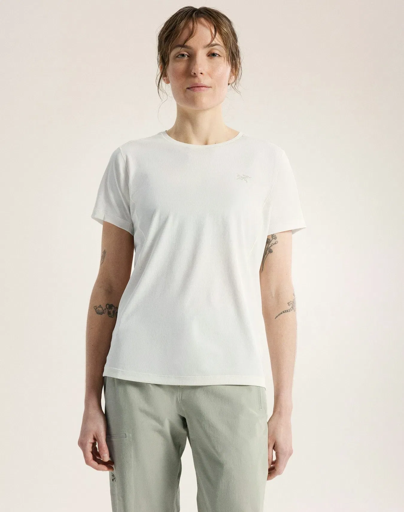Arc'teryx Sunna Crew Shirt SS Women's Arctic Silk