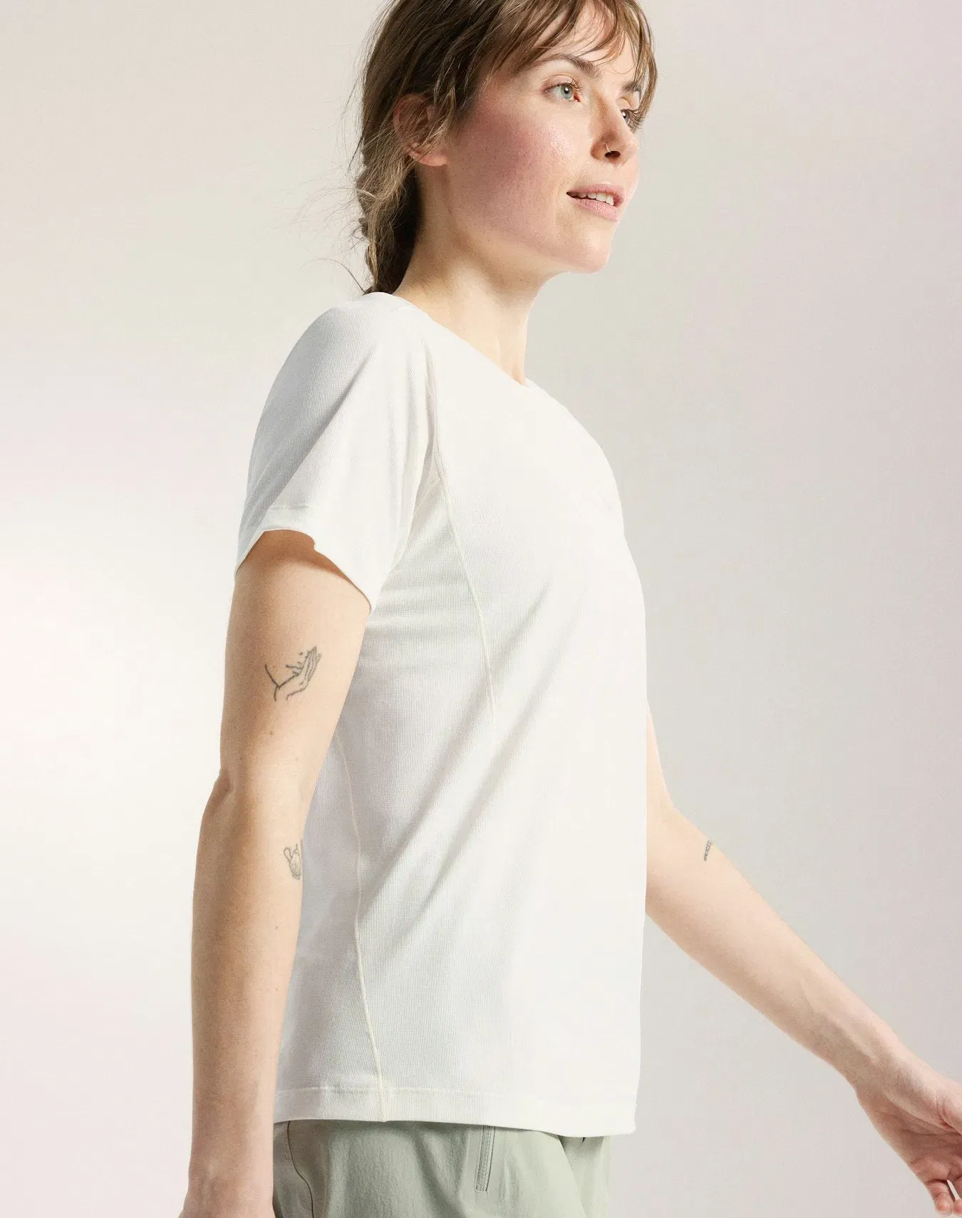 Arc'teryx Sunna Crew Shirt SS Women's Arctic Silk