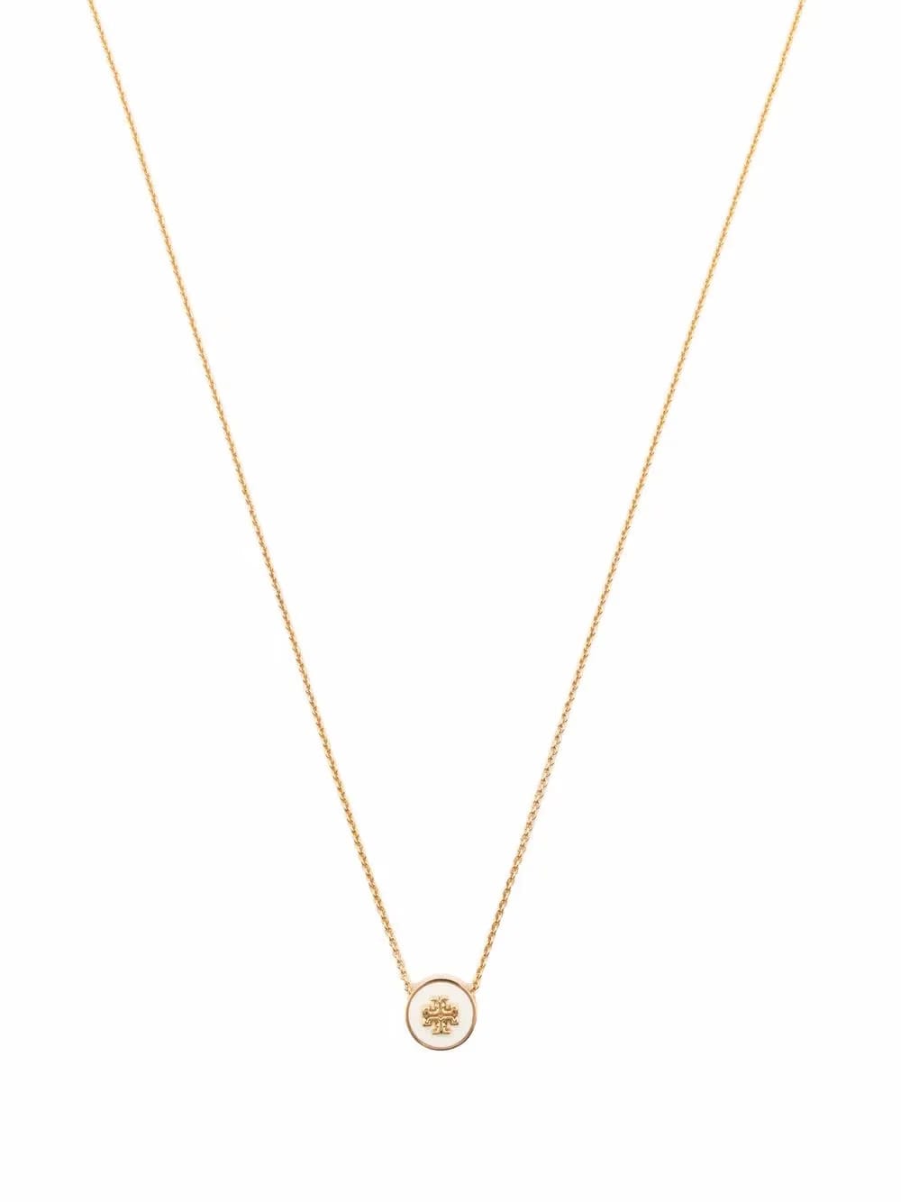 Kira enamel pendant necklace