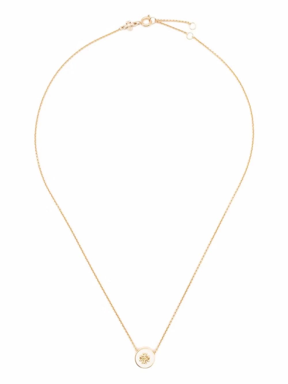 Kira enamel pendant necklace