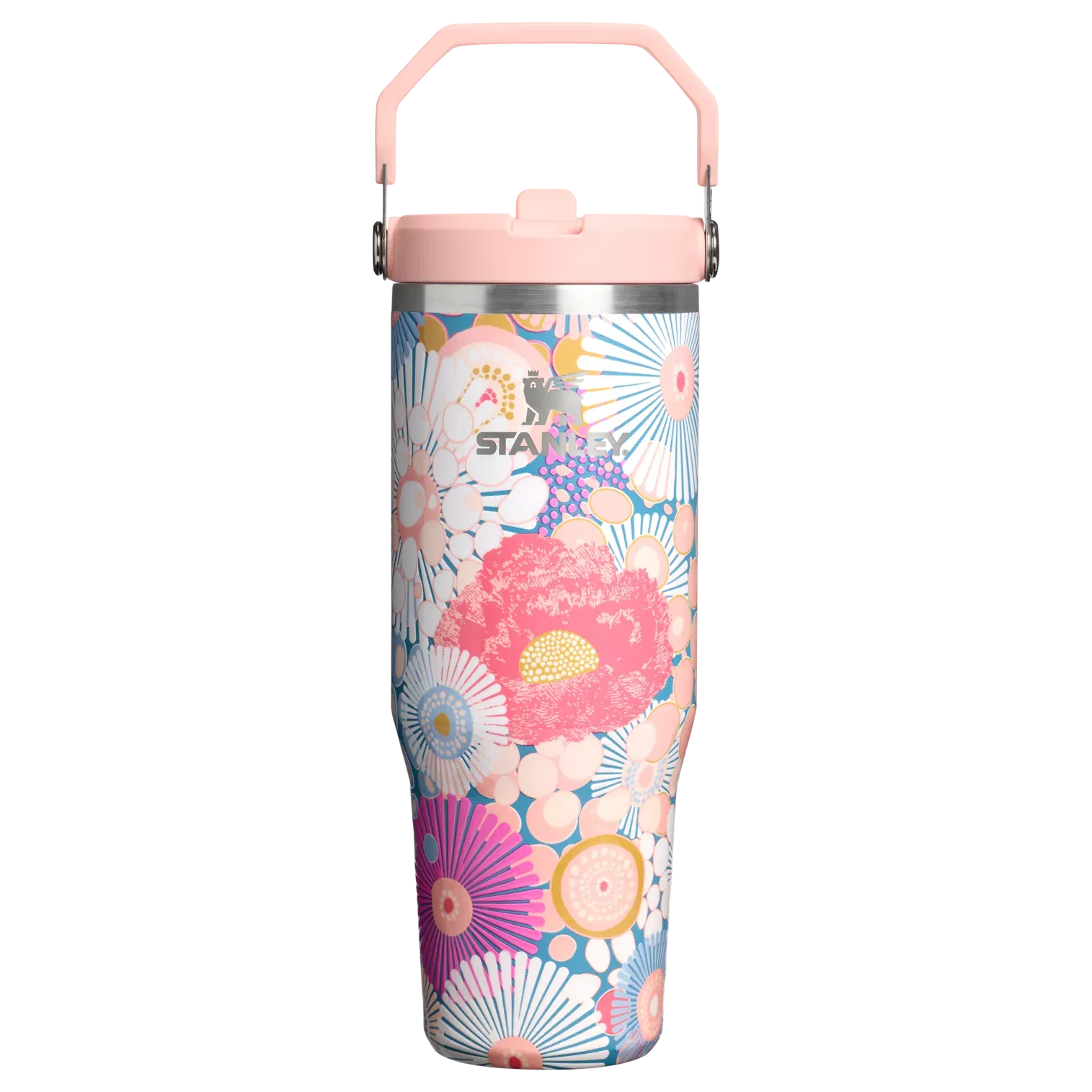 Stanley The IceFlow Flip Straw Tumbler | 30 OZ Sorbet Wildflower