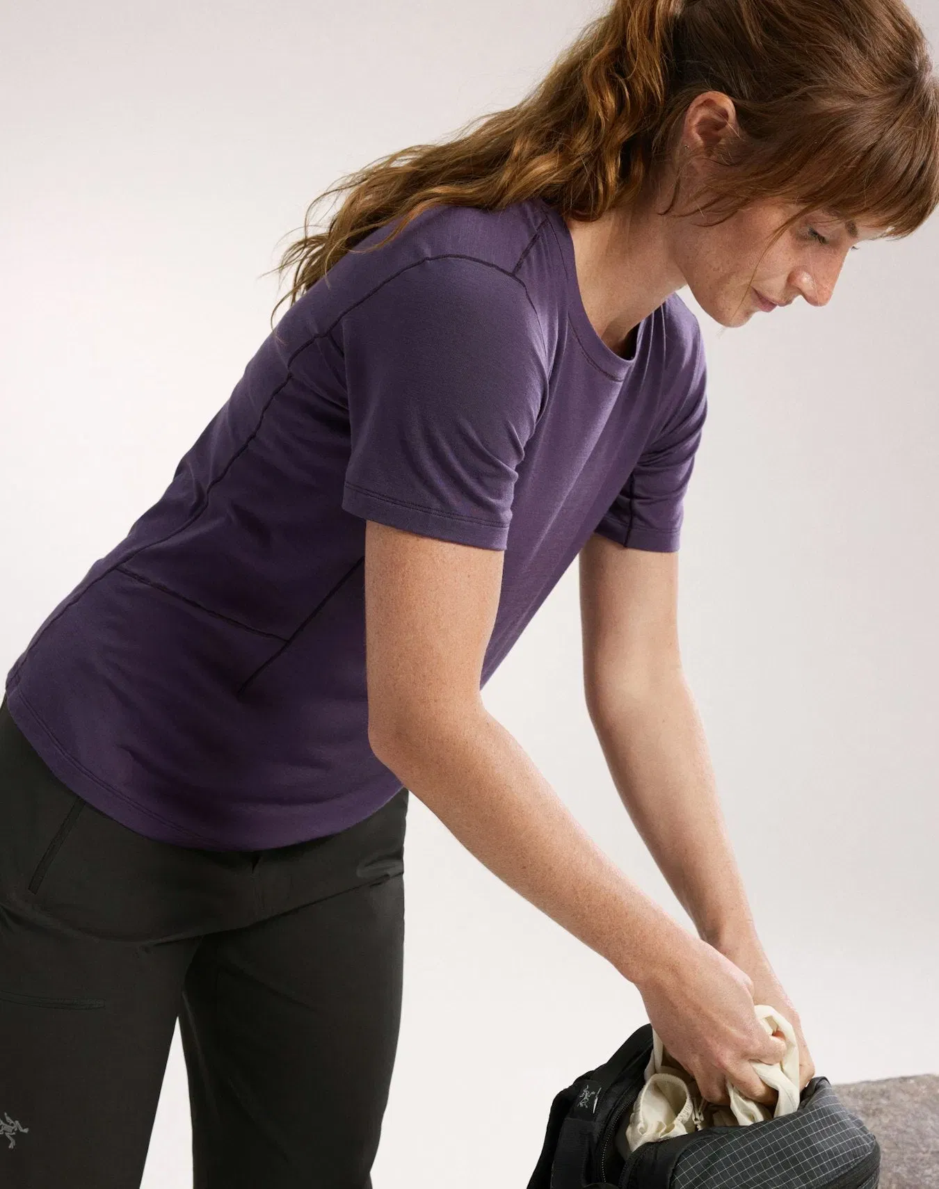 Arc'teryx Lana Merino Wool Crew Shirt SS Women's Moondrop