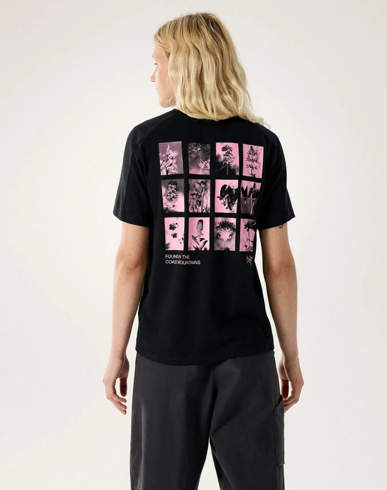 Arc'teryx Kragg SL Cotton Superbloom Crew Shirt SS Women's Black