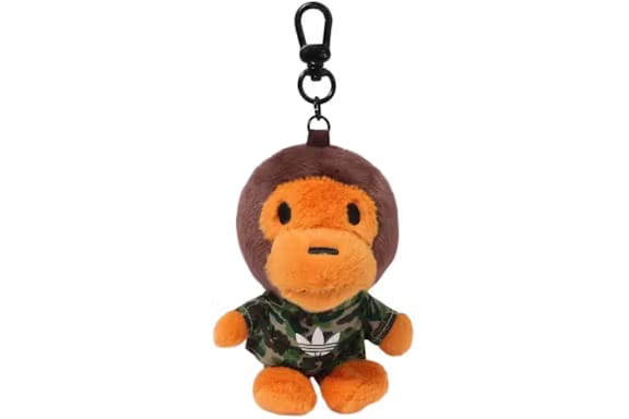 Adidas x BAPE Camo Trefoil Shoulder Bag Black