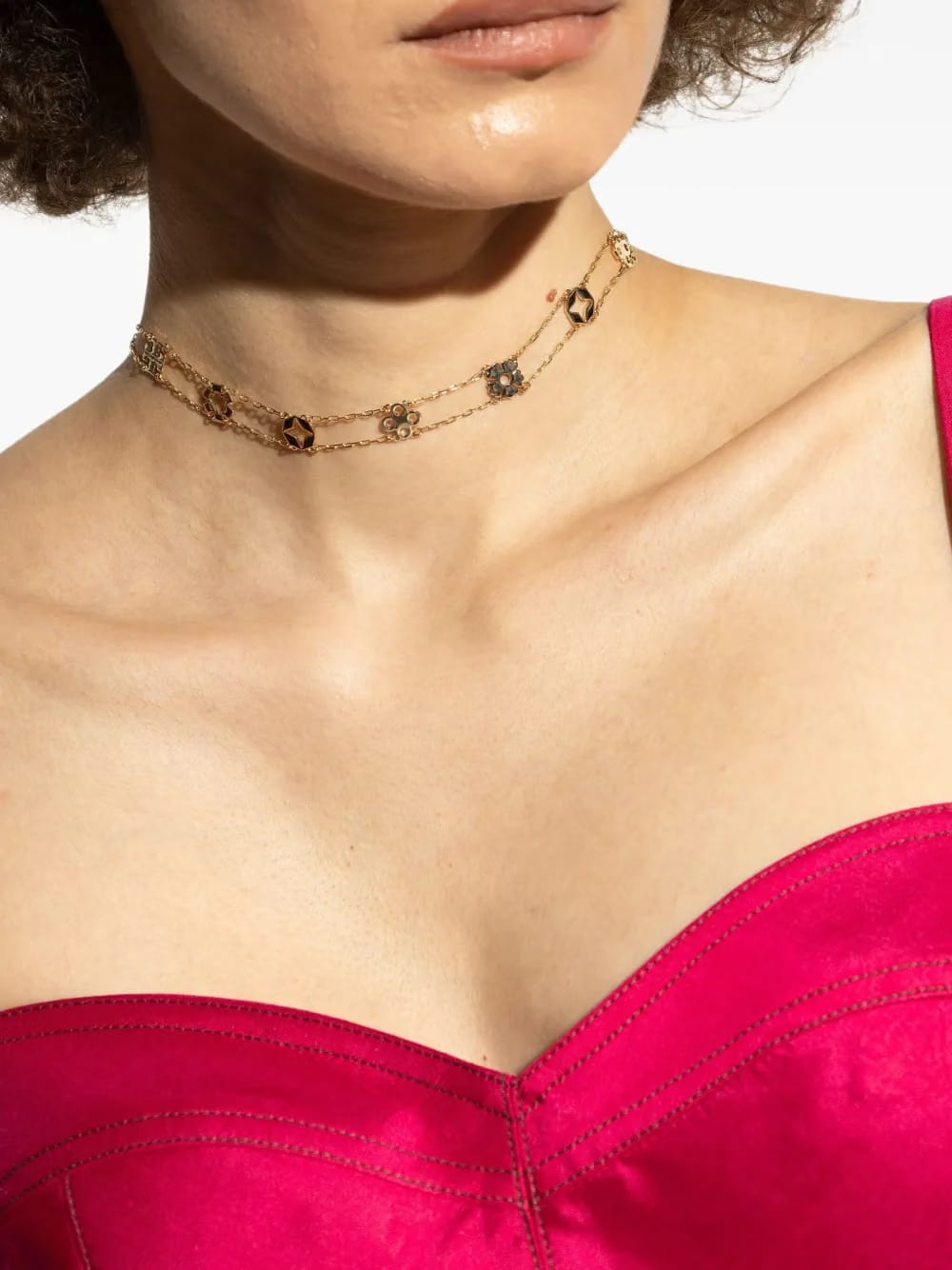 double-layer necklace