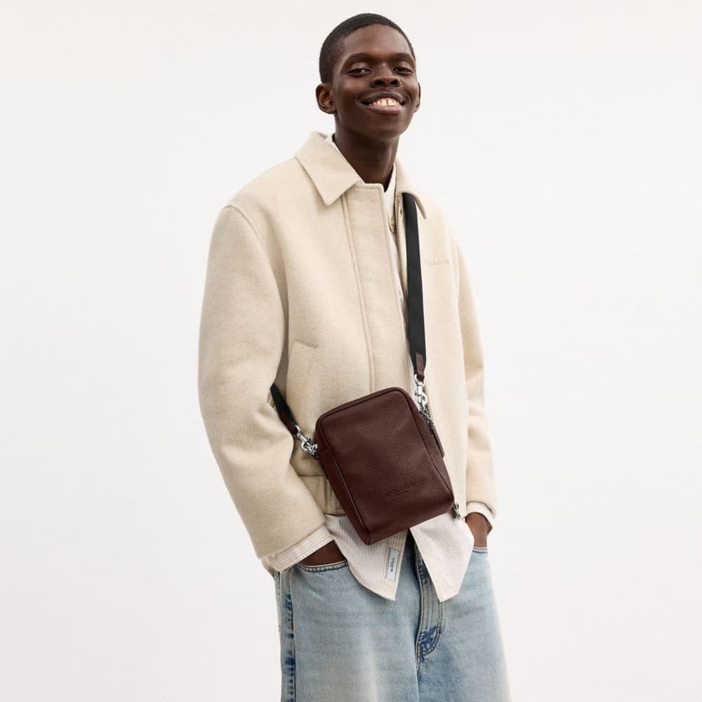 Coach Tristan Crossbody Bag 14 Silver Maple