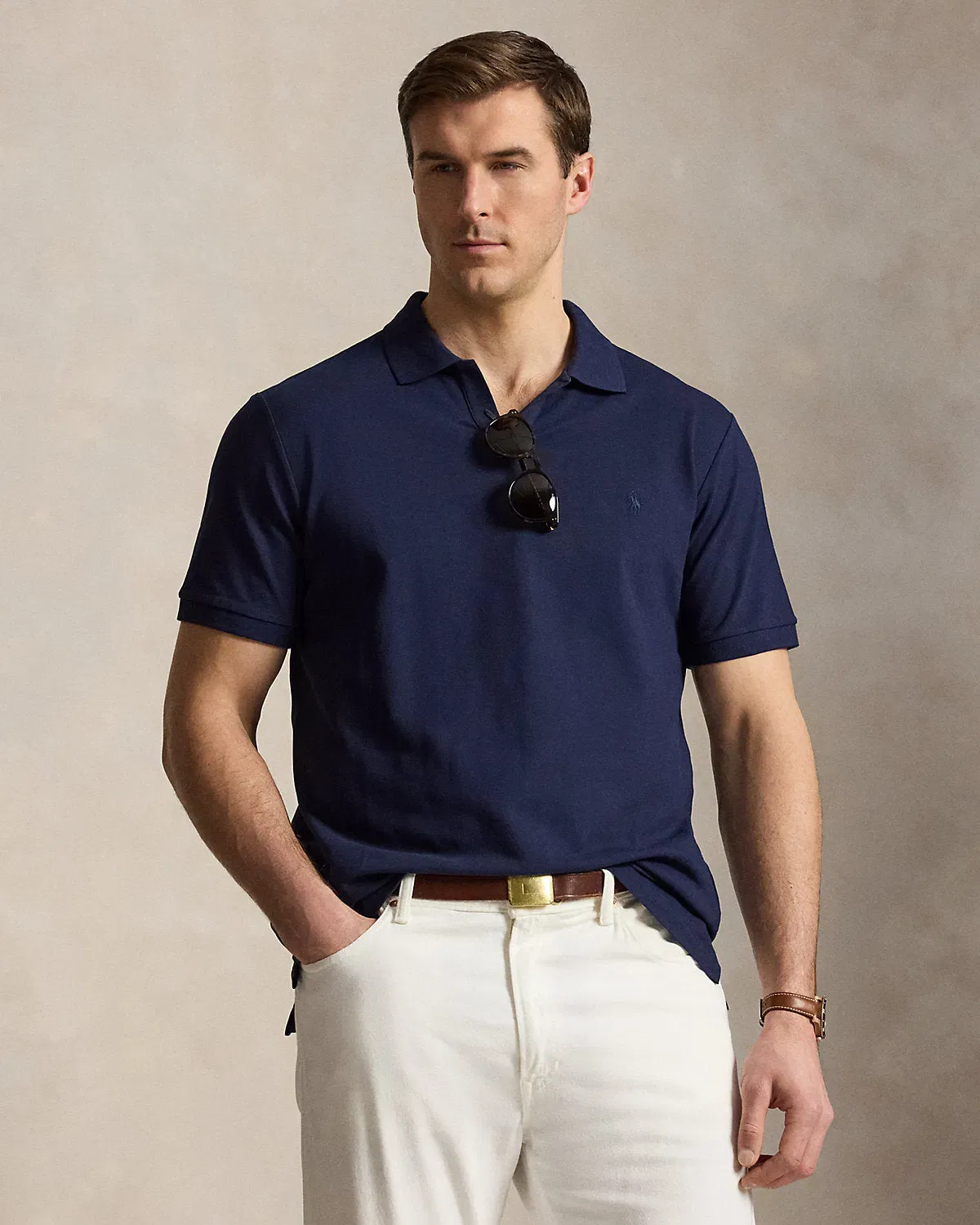 Ralph Lauren Stretch Mesh Polo Shirt